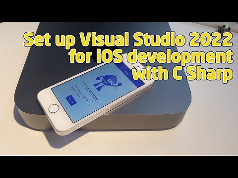 Set up Visual Studio 2022 for iOS development with MAUI and a Mac