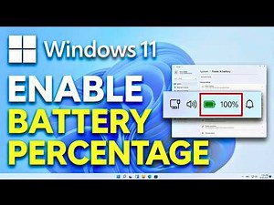 How to Enable Battery Percentage in Taskbar on Windows 11