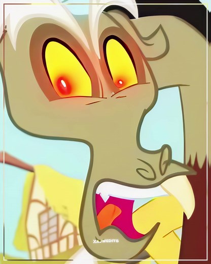 Discord when it comes to Fluttershy >> #mlp #mylittlepony #discord #aeedit #ajverse