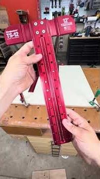 A T-Square Built for Repeatable Layout