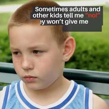 A Social Story to Help Kids Accept the Word No