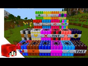 TNT+ Addon/Mod Showcase (Minecraft Bedrock Edition - Mods with Mel)