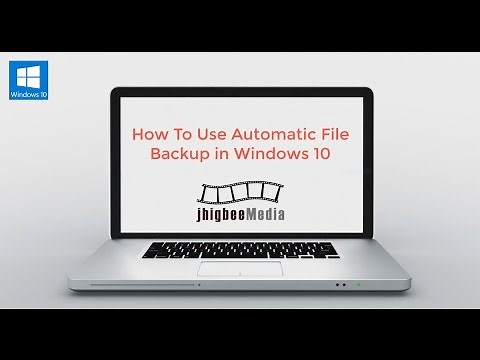 How to Back Up Your Files in Windows 10 with File History or Backup and Restore