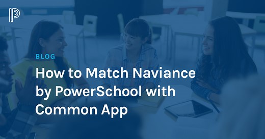 How to Match PowerSchool Naviance CCLR with Common App