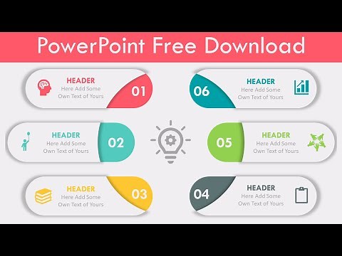 PowerPoint Slide Design Tutorial - Curved-Edge Infographic: 6 Steps