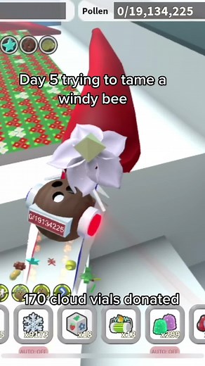Taming a Windy Bee in Bee Swarm Simulator