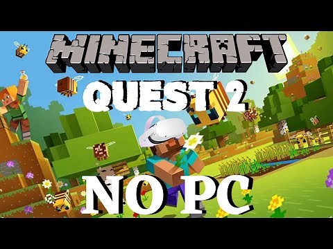 Minecraft VR on Oculus Quest 2 NO PC Needed to Play!