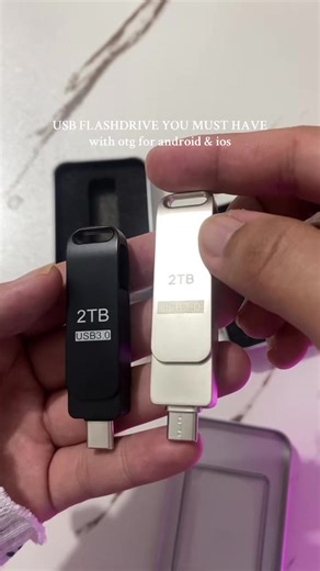 Essential 2TB USB Flash Drive with OTG for iOS & Android