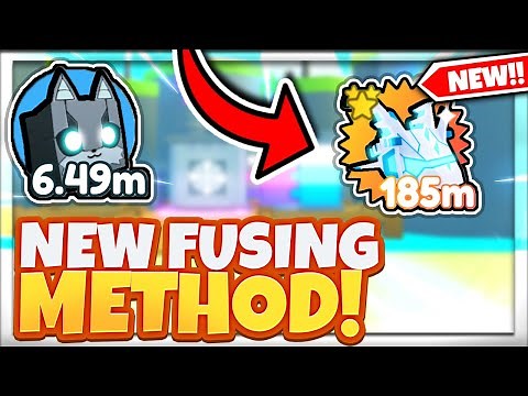 The NEW BEST FUSING METHOD *USE NOW* In Roblox Pet Simulator X! OP Fusing Method!