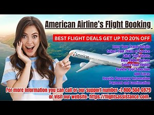 How To Book American Airlines (Very Easy!) || American Airlines Flight Booking