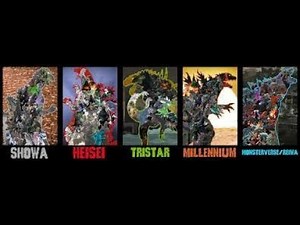 Evolution Of Godzilla Roars 1954-2024