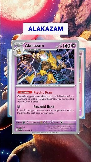 Alakazam Decklist | Mega Evolution | Pokemon TCG