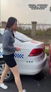 The Most Amazing Female Driver Exited The Parking Space At A Mere 10 Centimeters.