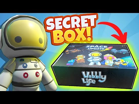 Wobbly Life Sent Me a SECRET BOX for the SPACE UPDATE!