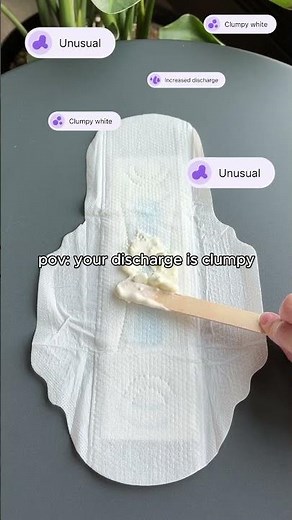 Got Clumpy Discharge? 👀