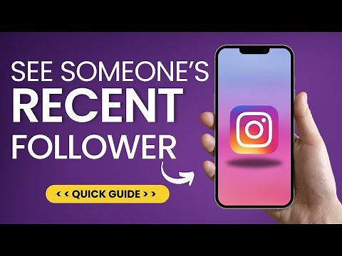 How To See Someone s Recent Followers On Instagram