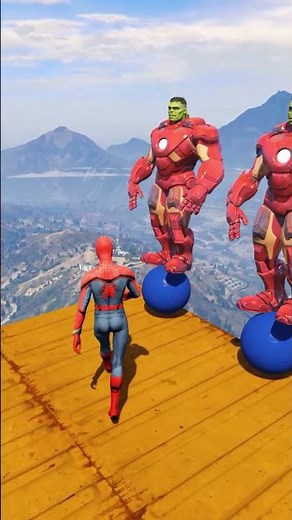 GTA 5 Epic Spider-Man Ragdolls compilation#86 #gta5