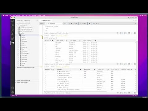 Introduction to MySQL Shell for VS Code