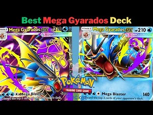 BEST MEGA GYARADOS EX DECK Right Now! (with decklist) - Pokemon TCG Pocket