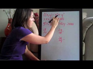 Lagrange Multipliers PART 1/2 (KristaKingMath)