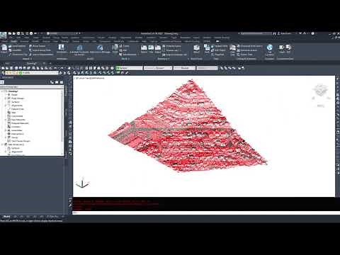 Introduction to Civil 3D Part 19 - Inserting LIDAR and Point Clouds into Civil 3D