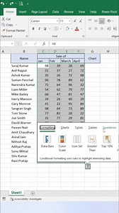 249K views · 2K reactions | Column Chart in Excel #exceltricks #exceltips #exceltutorial #explore | computernotion | Facebook