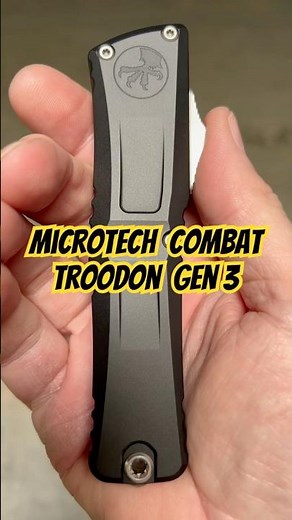 Microtech Combat Troodon Gen III, M390 #edc #shortsyoutube #microtechknives