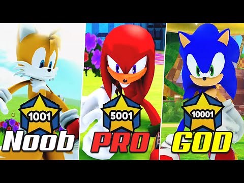 Sonic Speed Simulator: LVL 1000 VS 5000 VS 10000!!!