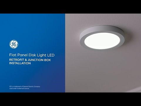 Two Simple Ways to Install Your GE Flat Panel Disk Light