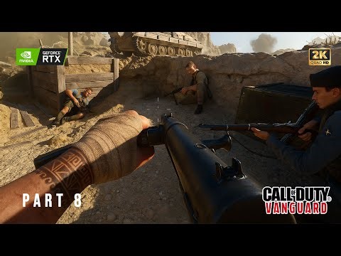 CALL OF DUTY VANGUARD RTX (2K-60FPS) Walkthrough Gameplay Part 8 - (COD Campaign)