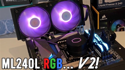 Cooler Master MasterLiquid ML240L V2 RGB - Form over function