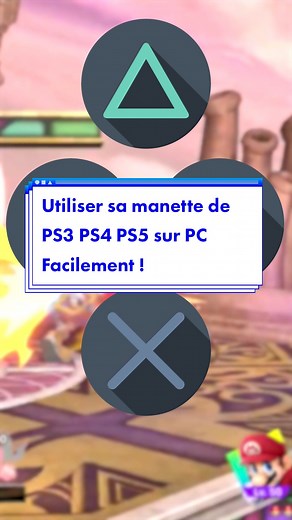 Utilise ta manette de PS3 PS4 PS5 sur PC ultra facilement ! #playstation #pc #pcgaming #tuto #gaming #jeuxvideo #gamer #geek #ps5 #astuce #windows #ds4windows