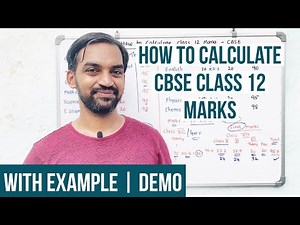 How to calculate class 12 CBSE Marks | CBSE 12th std Marking scheme demo