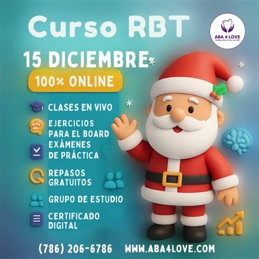 RBT Course 40 hours 100% Online | Prepare to get certified with ABA 4 Love