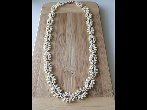 BEADING TUTORIAL - Summer Oval Necklace!
