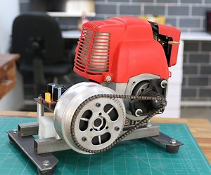 DIY Miniature Gasoline Generator