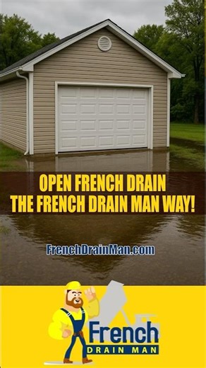 What Is an Open French Drain? (The French Drain Man Way)