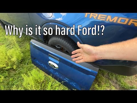 Ford Maverick Tailgate Removal