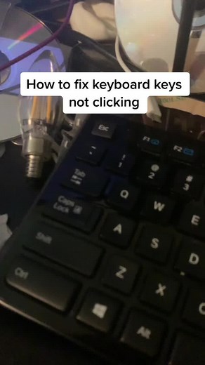 How to Fix Keyboard Keys Not Clicking
