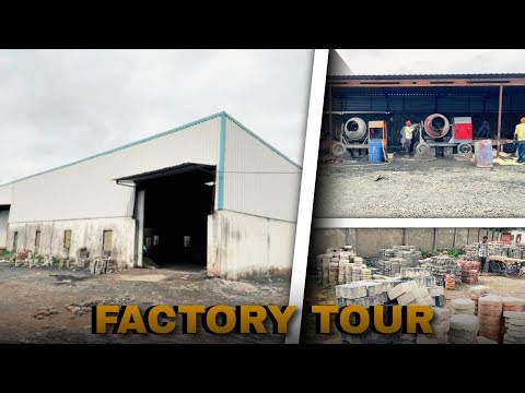 how paver block are made | Factory tour & manufacturing process
