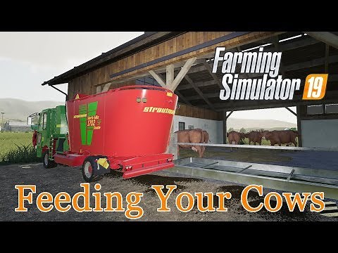Farming Simulator 19 - An In-Depth Guide to Feeding Your Cows - A Tutorial
