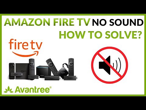 Amazon Fire TV No Sound - How to FIX?
