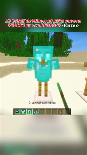 23 COSAS de Minecraft JAVA que son PEORES que en BEDROCK 6