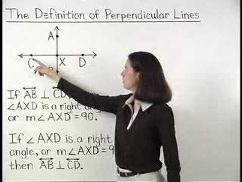 Definition of Perpendicular Lines - MathHelp.com - Math Help