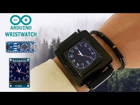 How To Make Arduino Digital Smart Wrist Watch | Arduino Clock