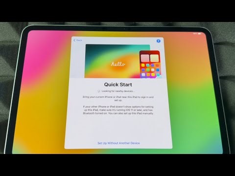 Should you use Quick Start on a New iPad Pro 11” M4 (5th Generation)