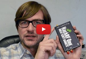 HackRF One - Software Defined Radio (SDR) transceiver: from 1 MHz to 6 GHz