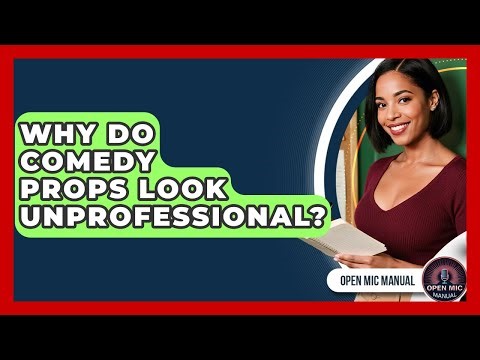 Why Do Comedy Props Look Unprofessional? - Open Mic Manual