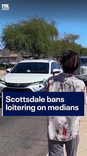 On Sept. 25, a new ordinance goes into effect in Scottsdale that bans people from loitering on medians, but according to some legal experts, some of these laws may be unconstitutional. Click the link in our bio for the full report. #news #arizona #az #scottsdale #fox10phoenix | FOX 10 Phoenix