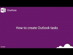 How to Create Outlook Tasks in OneNote